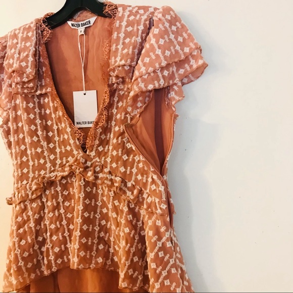 Walter Baker Deep V-neck Top - Picture 6 of 13